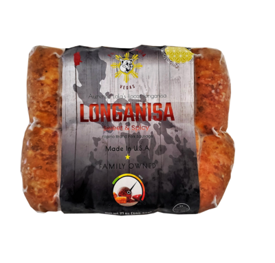 PNJ Ilocandia Authentic Lola's Iloco's Longanisa 21 oz. - Sweet & Spicy