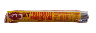 Purity Portuguese Sausage Hot 10 oz