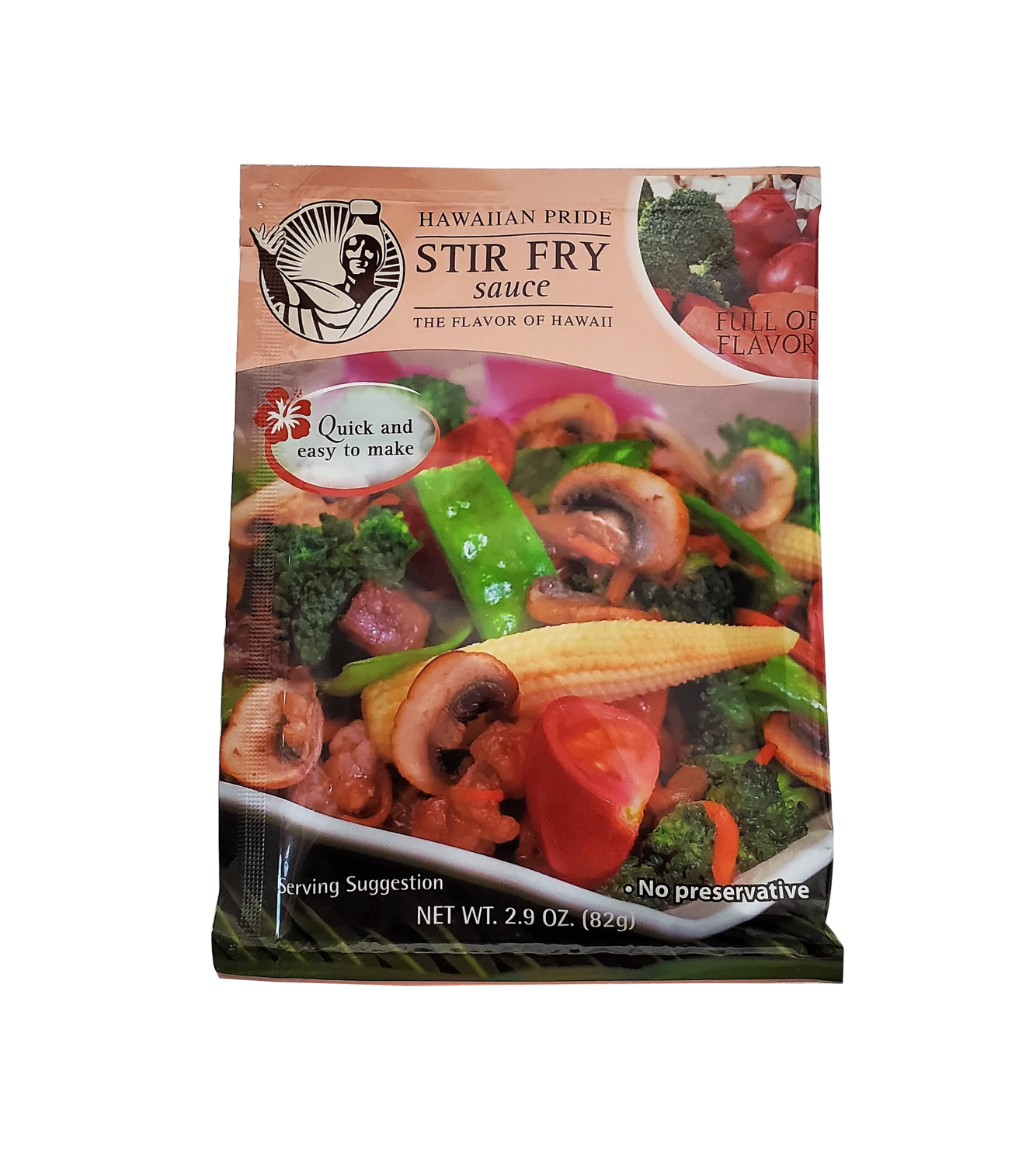 Hawaiian Pride Stir Fry Sauce 2.9 oz Hawaiian Sauce