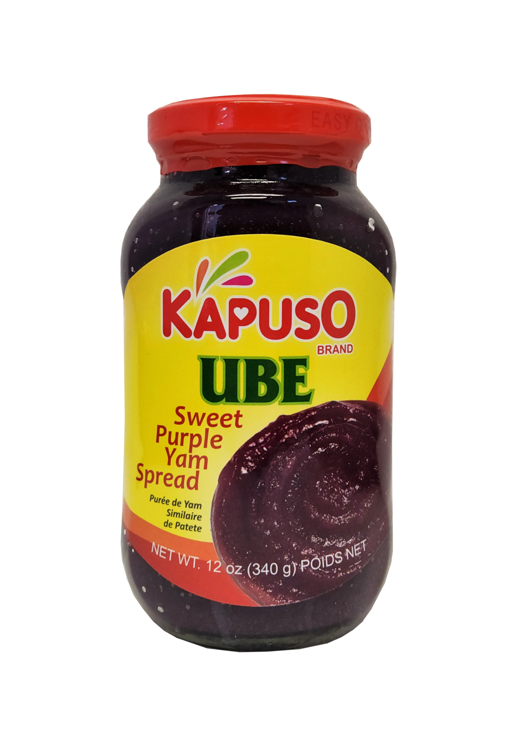 Kapuso Ube Sweet Purple Yam Spread 12 oz