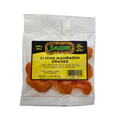 Jade Li Hing Mandarin Orange 1.5 oz (NOT FOR SALE TO CALIFORNIA)