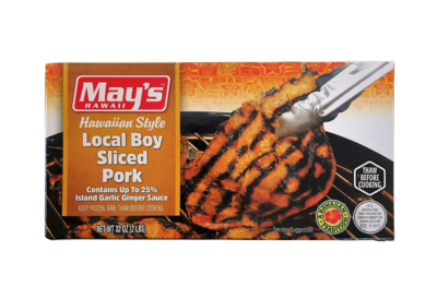 May's Hawaiian Style Local Boy Sliced Pork 2 lb. May's Hawaiian Style Local Boy Sliced Pork 2 lb.