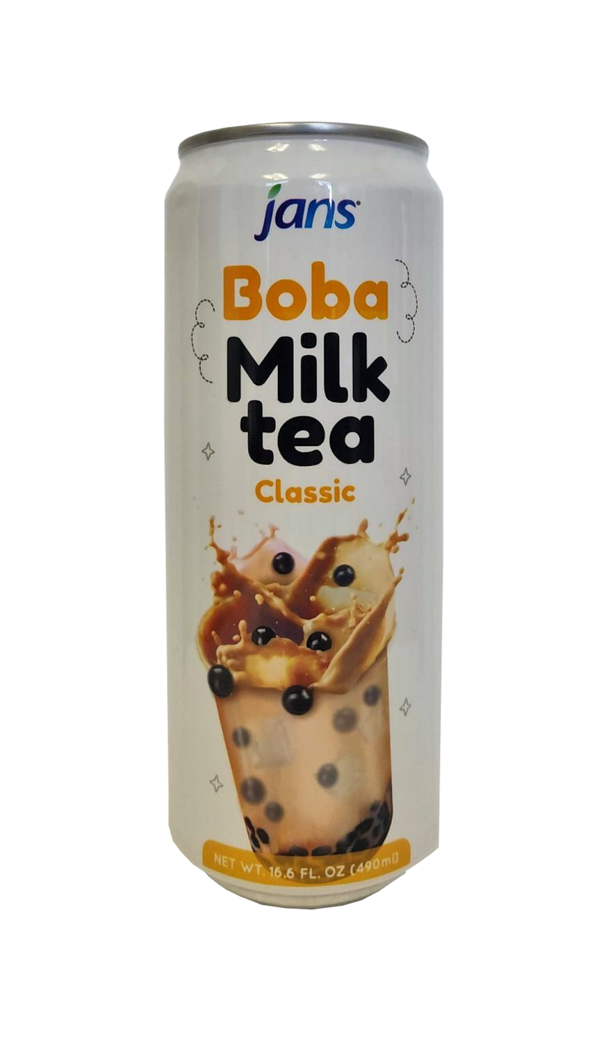 JANS Boba Milk Tea Classic 16.6 oz
