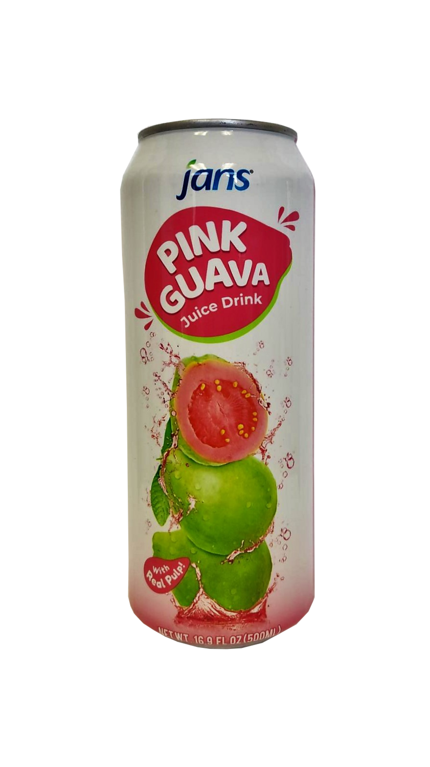JANS Juice Drinks - Pink Guava 16.9 oz