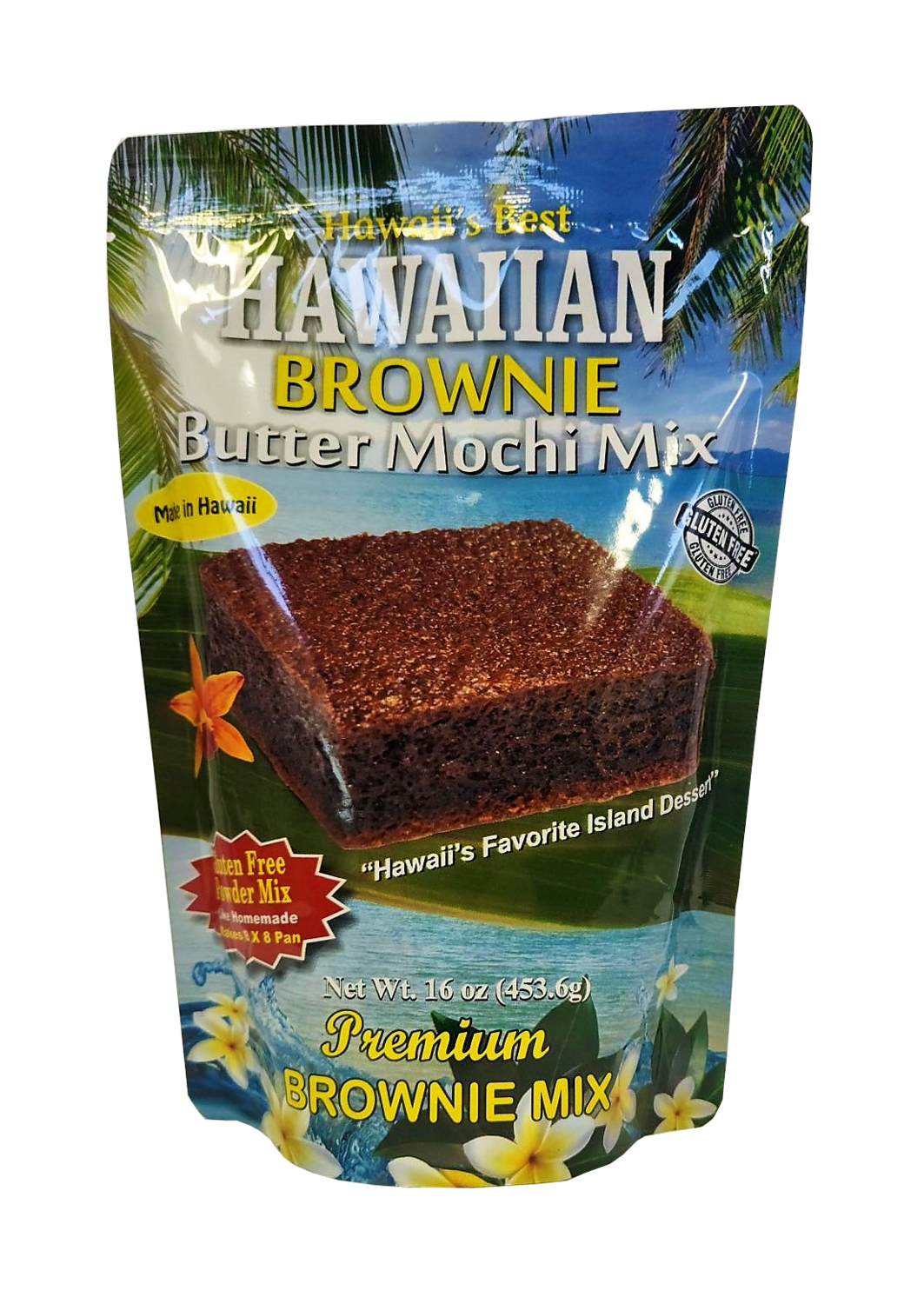 Hawaii's Best Hawaiian Brownie Butter Mochi  Mix 16oz