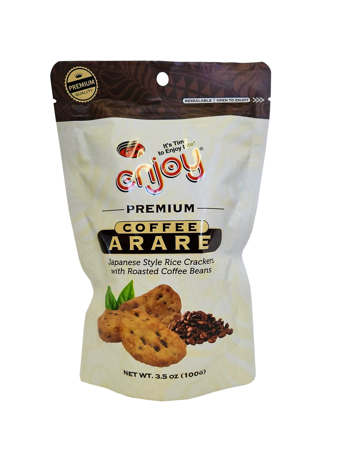 Enjoy Premium Coffee Arare 3.5oz