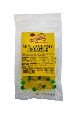 Enjoy Mini xD Gummy Pineapple 2.82 oz