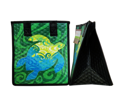 Tropical Paper Garden - Insulated Small Bag - REFLECTION GREEN