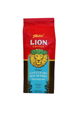 Lion Chocolate Macadamia Ground Coffee 10 oz