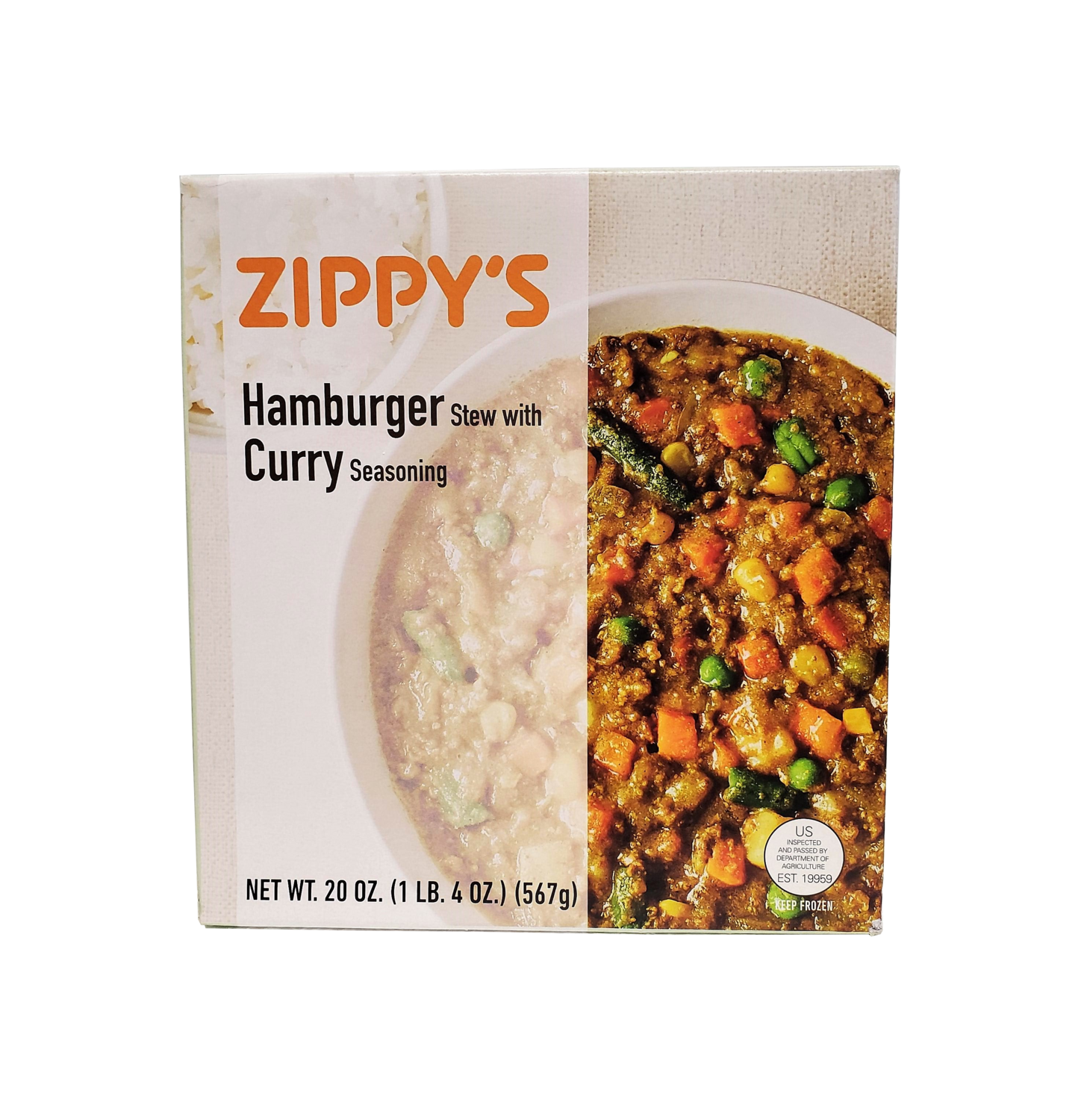 Zippy's Hamburger Curry 20 oz