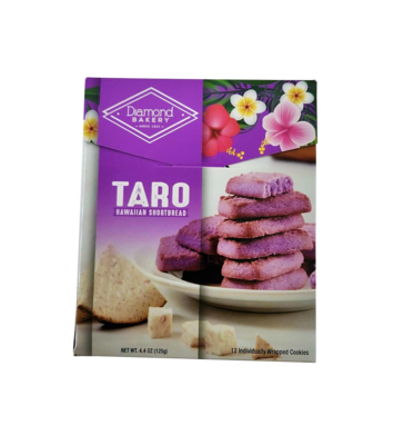 Diamond Bakery Hawaiian Shortbread Cookies - Taro
 4.4 oz.