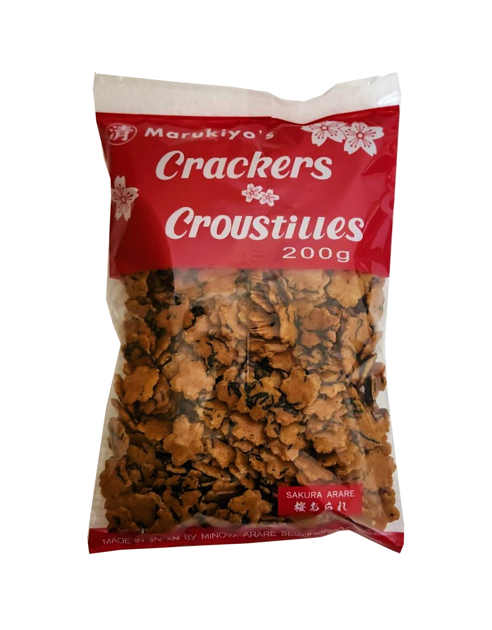 Marukiyo&#39;s Rice Crackers Sakura Arare 7.05 oz