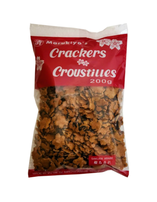 Marukiyo&#39;s Rice Crackers Sakura Arare 7.05 oz