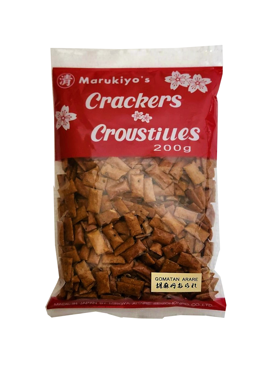 Marukiyo&#39;s Rice Crackers Gomatan Arare 7.05 oz