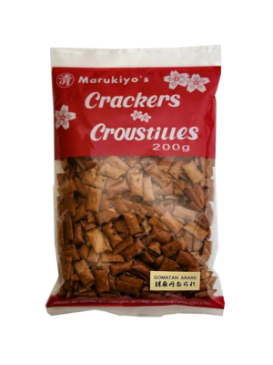 Marukiyo&#39;s Rice Crackers Gomatan Arare 7.05 oz