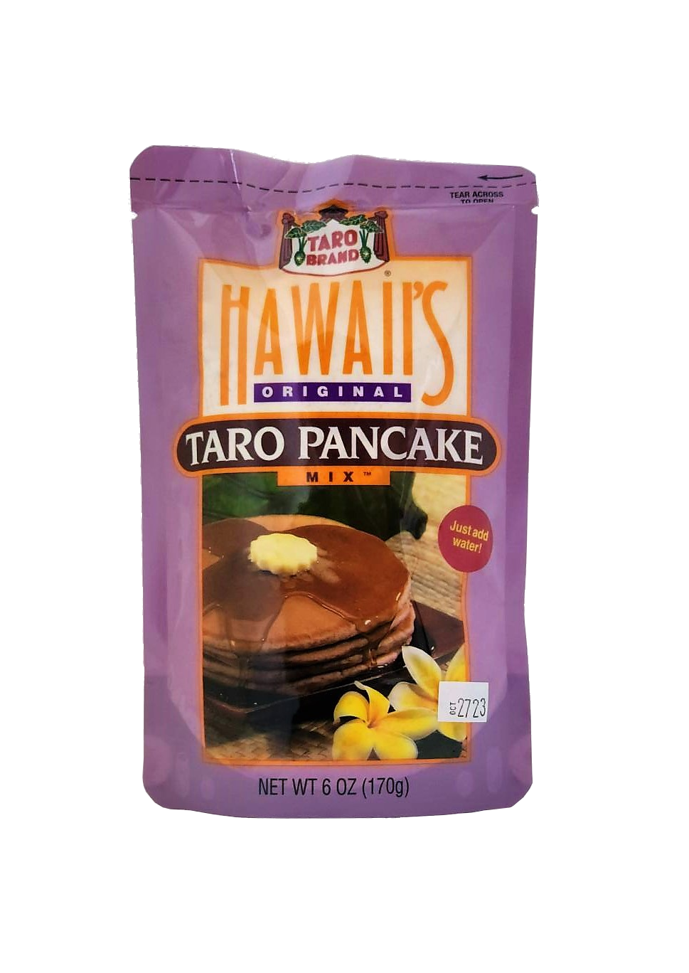 Taro Brand Hawaii&#39;s Original Taro Pancake Mix 6oz