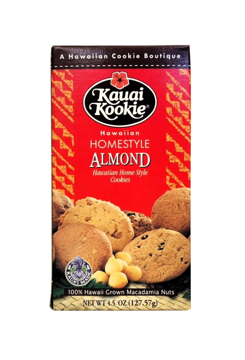 Kauai Kookie Almond Cookies 4.5 oz