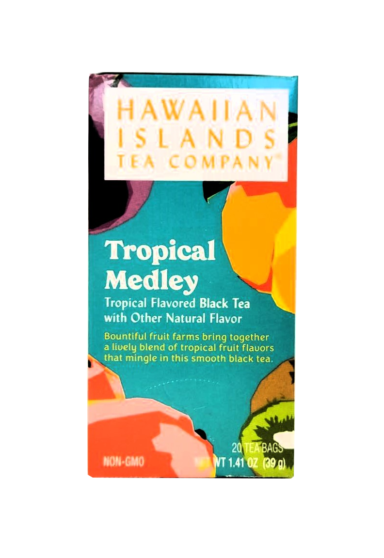 Hawaiian Islands Tea Co. Tropical Medley Tropical Flavored Black Tea 20CT/EA 1.41oz