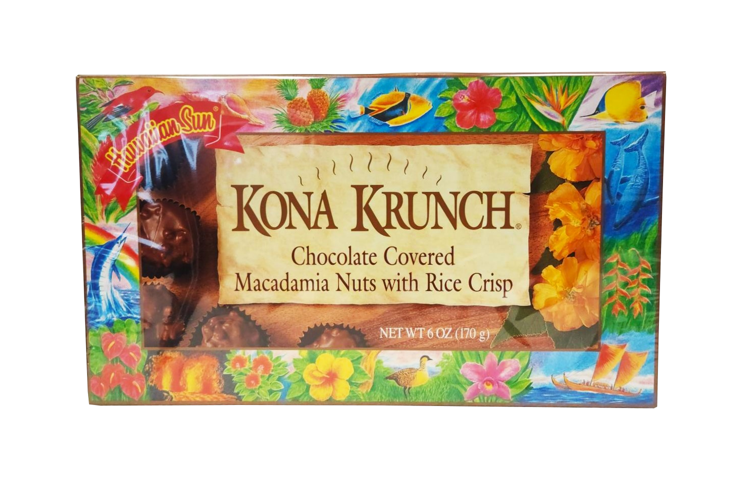 Hawaiian Sun Kona Krunch Nuts 6 oz