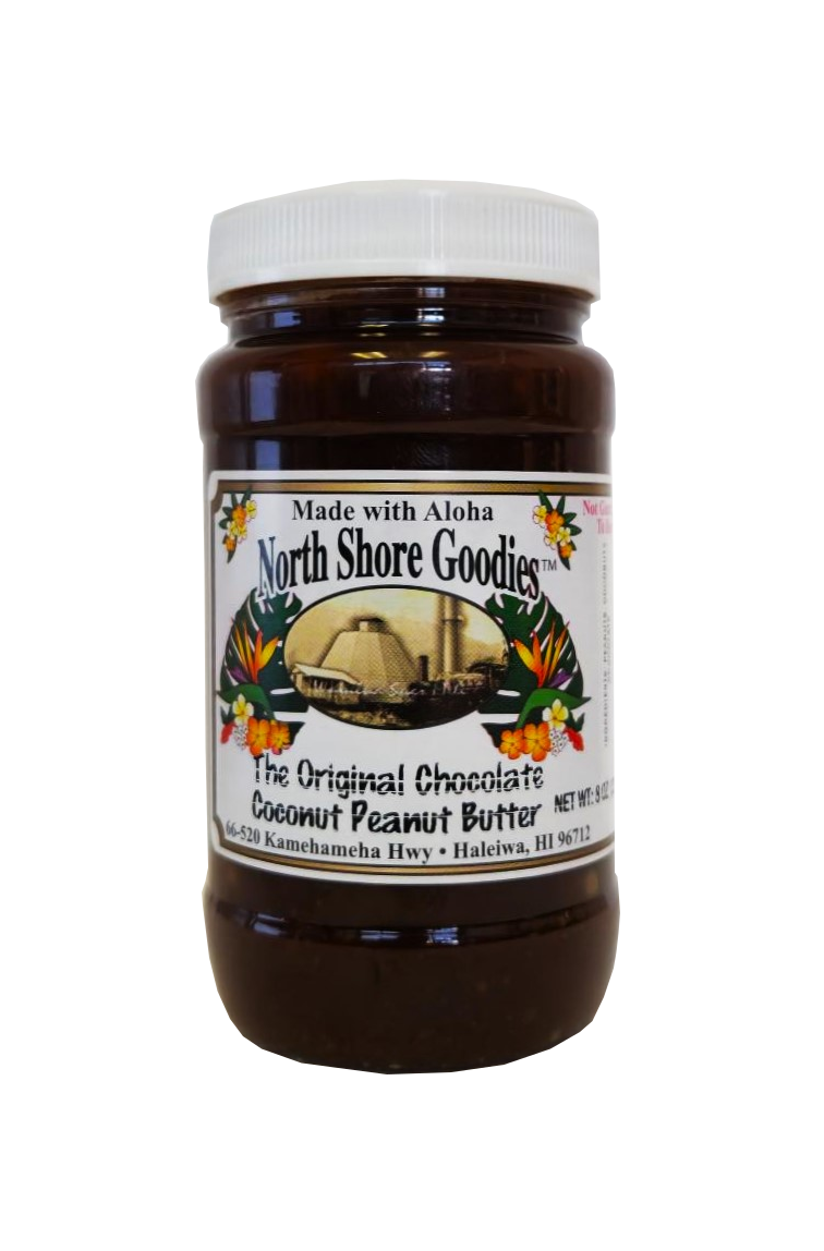 North Shore Goodies The Original Chocolate Coconut Peanut Butter 8 oz
