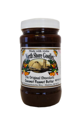 North Shore Goodies The Original Chocolate Coconut Peanut Butter 8 oz
