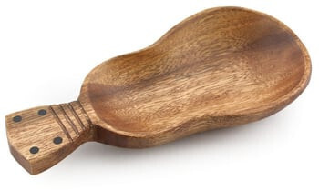 Wooden Ukulele Dish 7&quot;