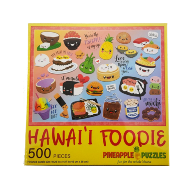 Jigsaw Puzzle 500 Pieces - Hawai'i Foodie Jigsaw Puzzle 500 Pieces - Hawai'i Foodie