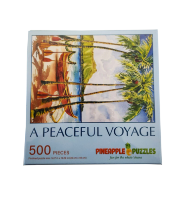 Jigsaw Puzzle 500 Pieces - A Peaceful Voyage Jigsaw Puzzle 500 Pieces - A Peaceful Voyage