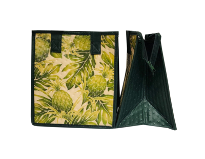 Tropical Paper Garden - Insulated Small Bag - LOCALLY GROWN GREEN