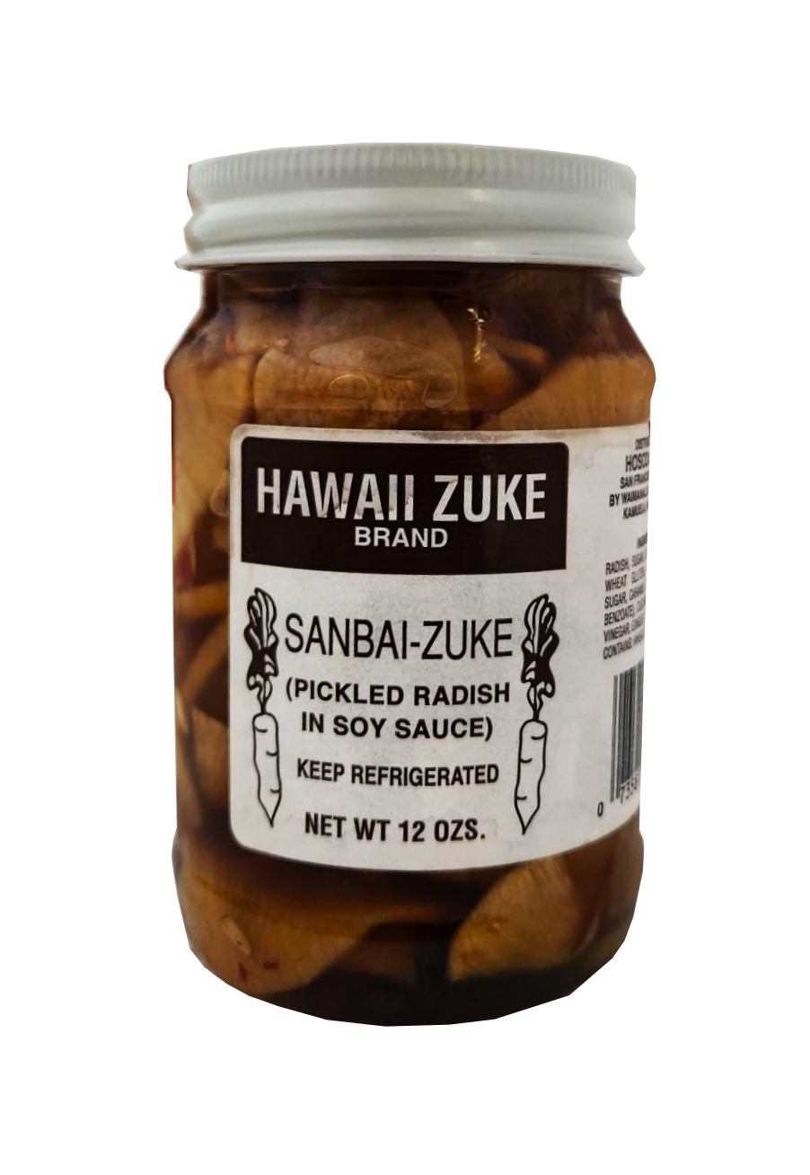 Hawaii Zuke Brand Sanbai-Zuke 12oz