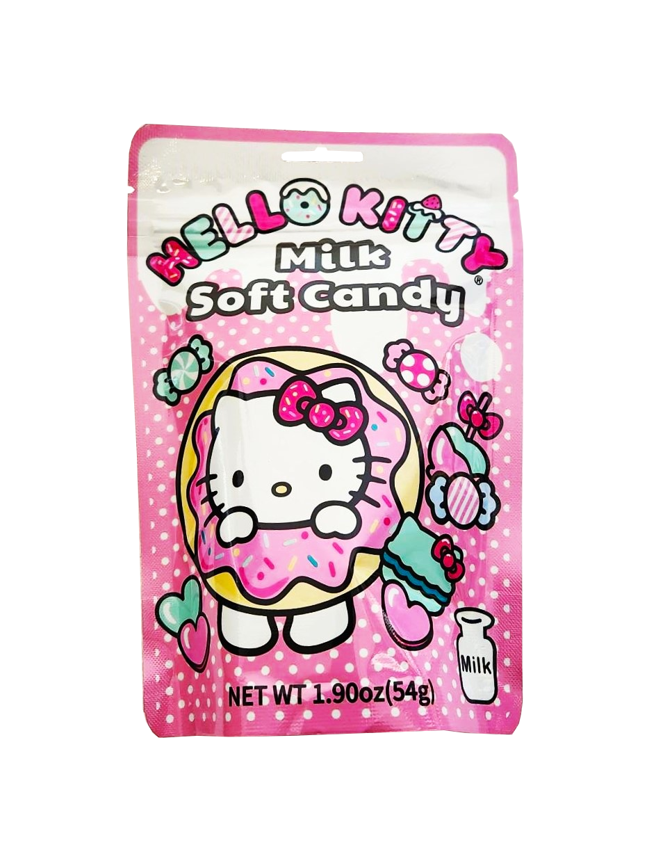 Hello Kitty Soft Candy Milk Flavor  1.90 oz.