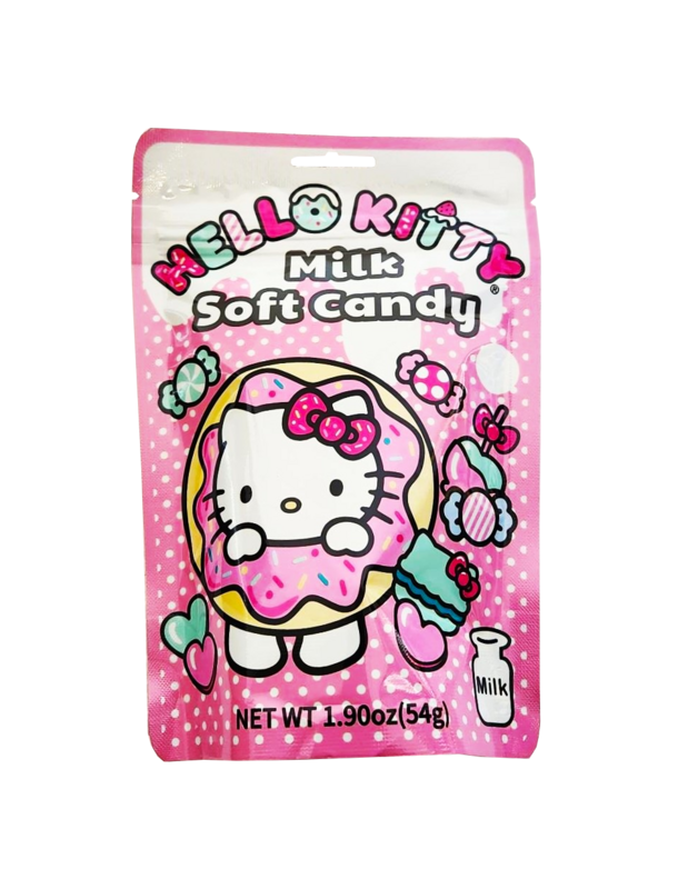 Hello Kitty Soft Candy Milk Flavor  1.90 oz.