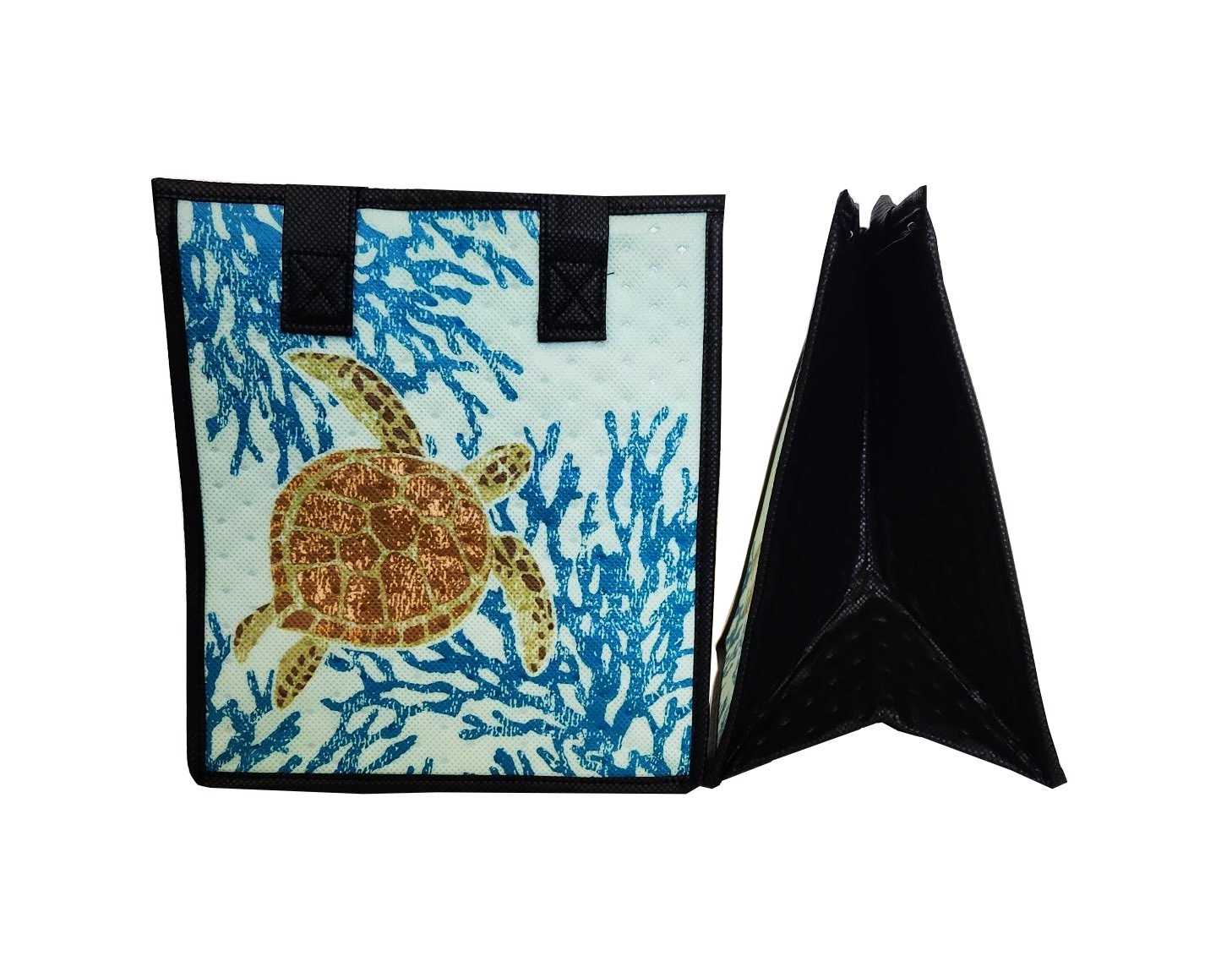 Tropical Paper Garden - Insulated Small Bag - SEA SHANTY SEAFOAM