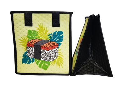 Tropical Paper Garden - Insulated Small Bag - DITSY LIME