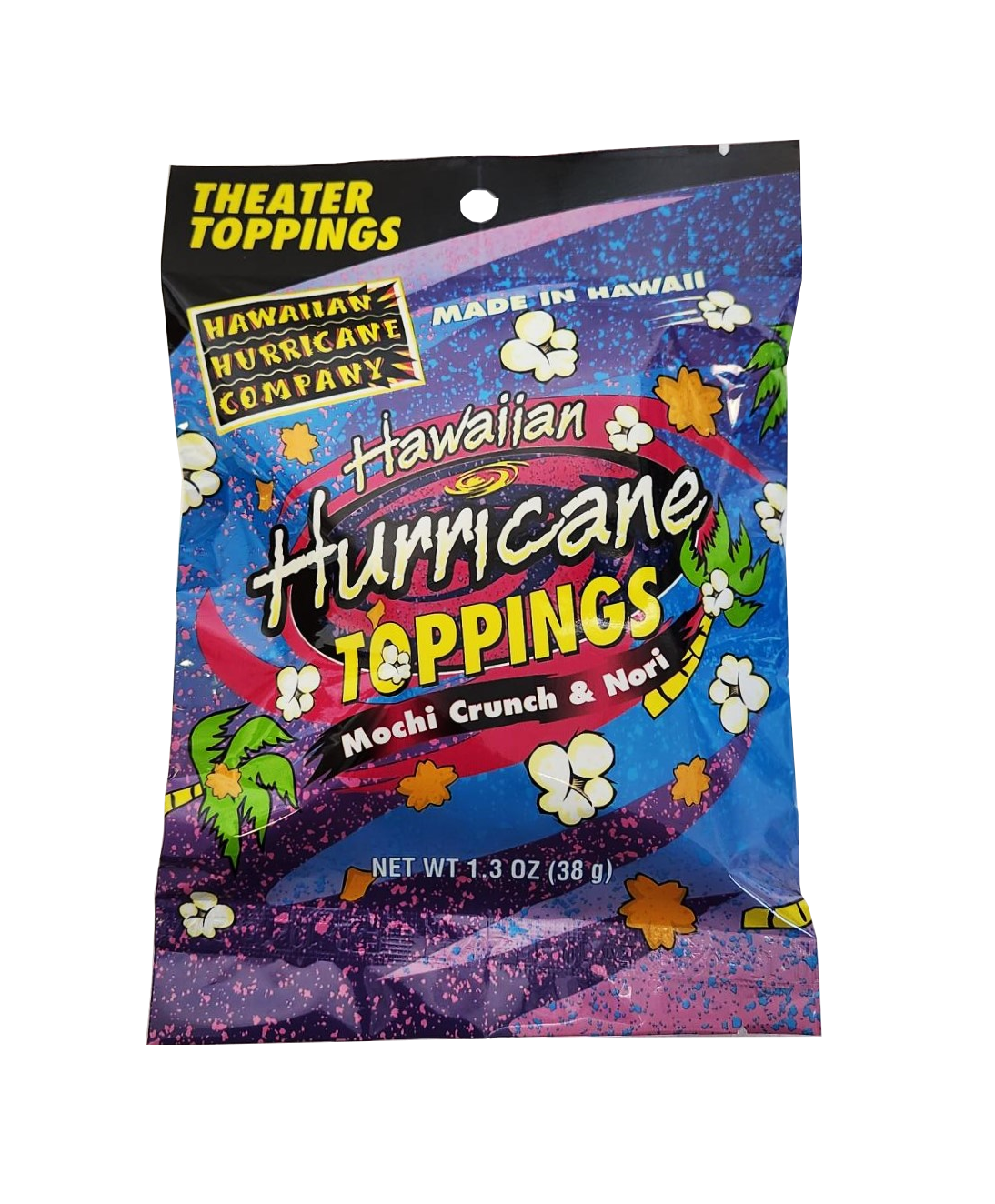 Hawaiian Hurricane Company Hawaiian Hurricane Theater Toppings  Mochi Crunch &amp; Nori  1.3 oz