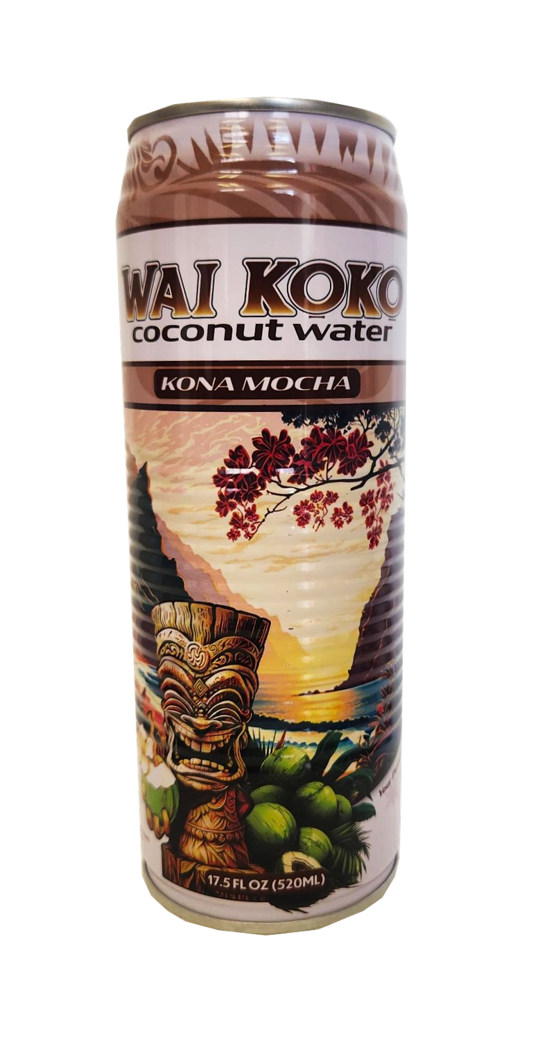 Wai Koko Coconut Water Kona Mocha 17.5 oz