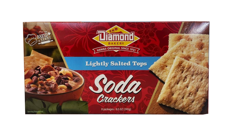 Diamond Bakery Soda Crackers (Lightly Salted Tops) 8.5 oz