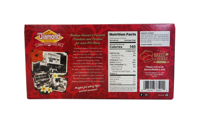 Diamond Bakery Hawaiian Soda Crackers - Lightly Salted Tops 8.5 oz