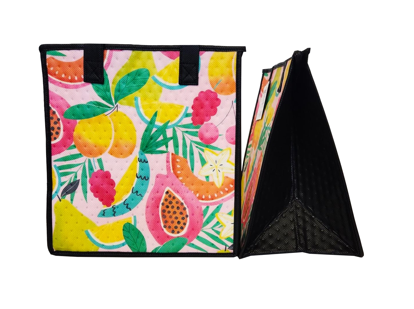 Tropical Paper Garden - Insulated Medium Bag - FRESH FRUIT PINK
