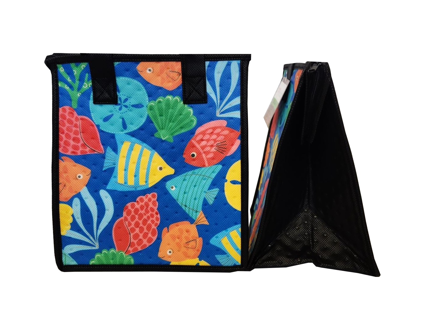 Tropical Paper Garden - Insulated Small Bag - SUBMARINE ROYAL PET (BLACK FRIDAY SALE LIMIT 12)