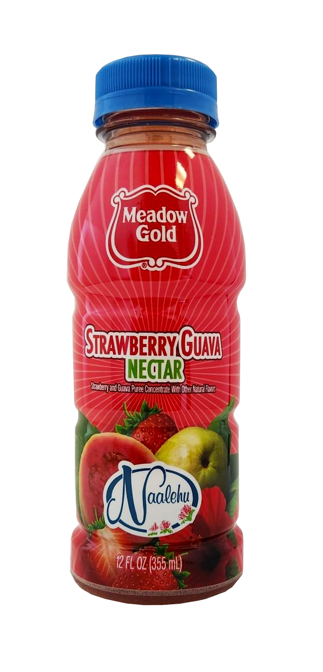 Meadow Gold Strawberry Guava Nectar Drink 12oz.