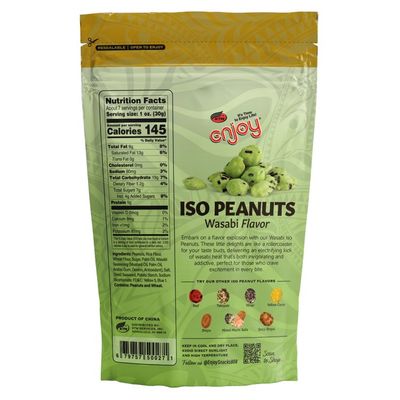 Enjoy Iso Peanuts - Wasabi 7oz