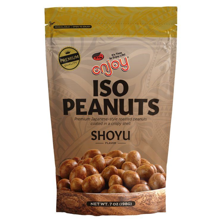Enjoy Iso Peanuts - Shoyu 7oz