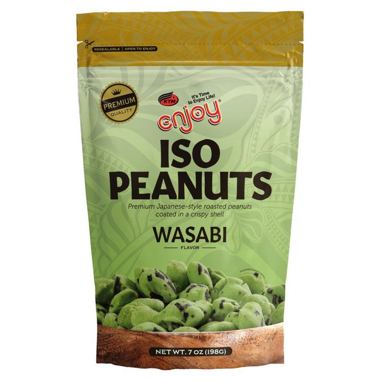 Enjoy Iso Peanuts - Wasabi 7oz