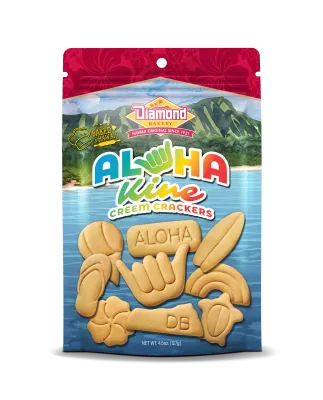 Diamond Bakery Aloha Kine Creem Crackers Crackers 4.5 oz.