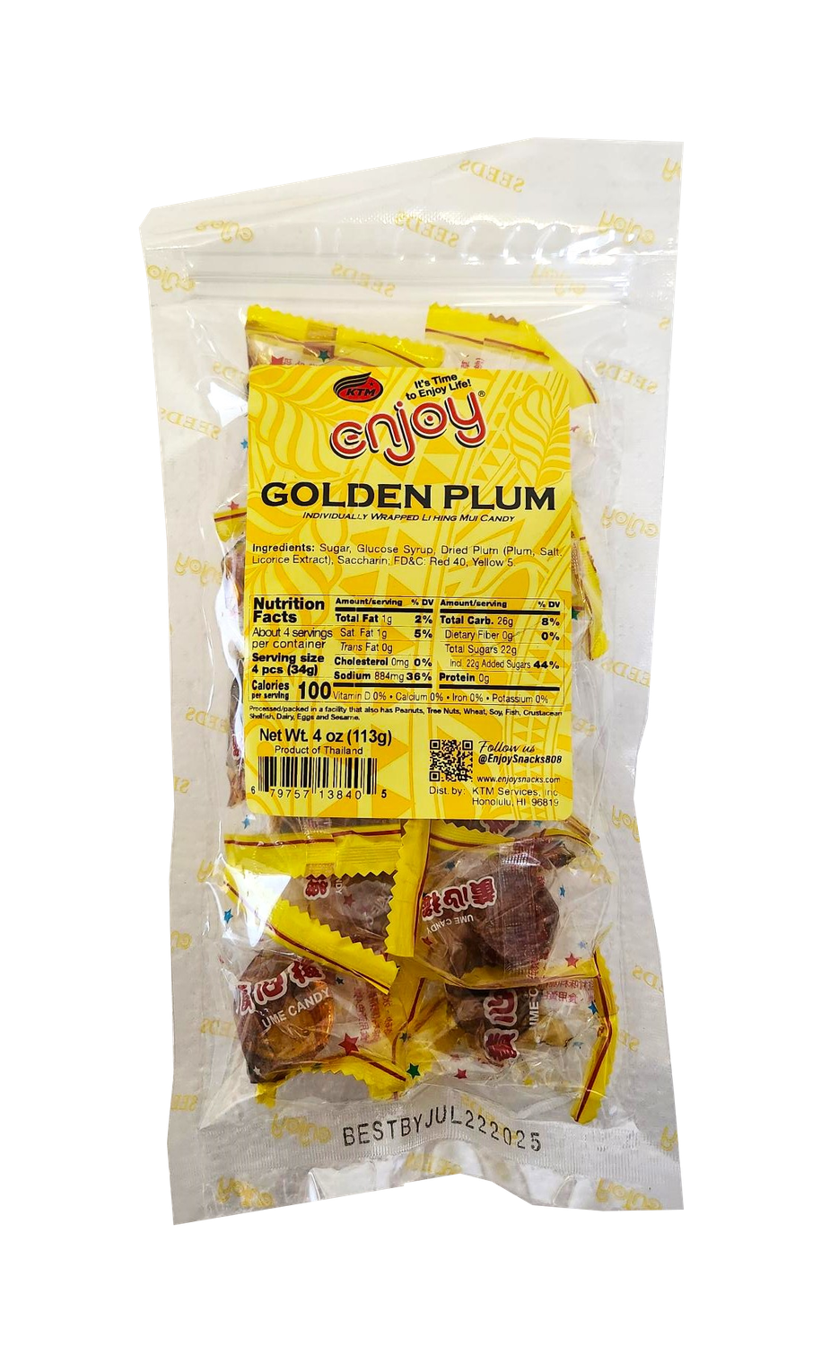 Enjoy Golden Plum 4oz