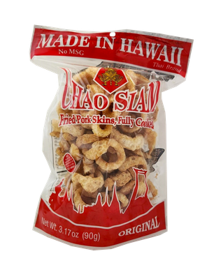 Chao Siam Fried Pork Skins Original 3.17oz.