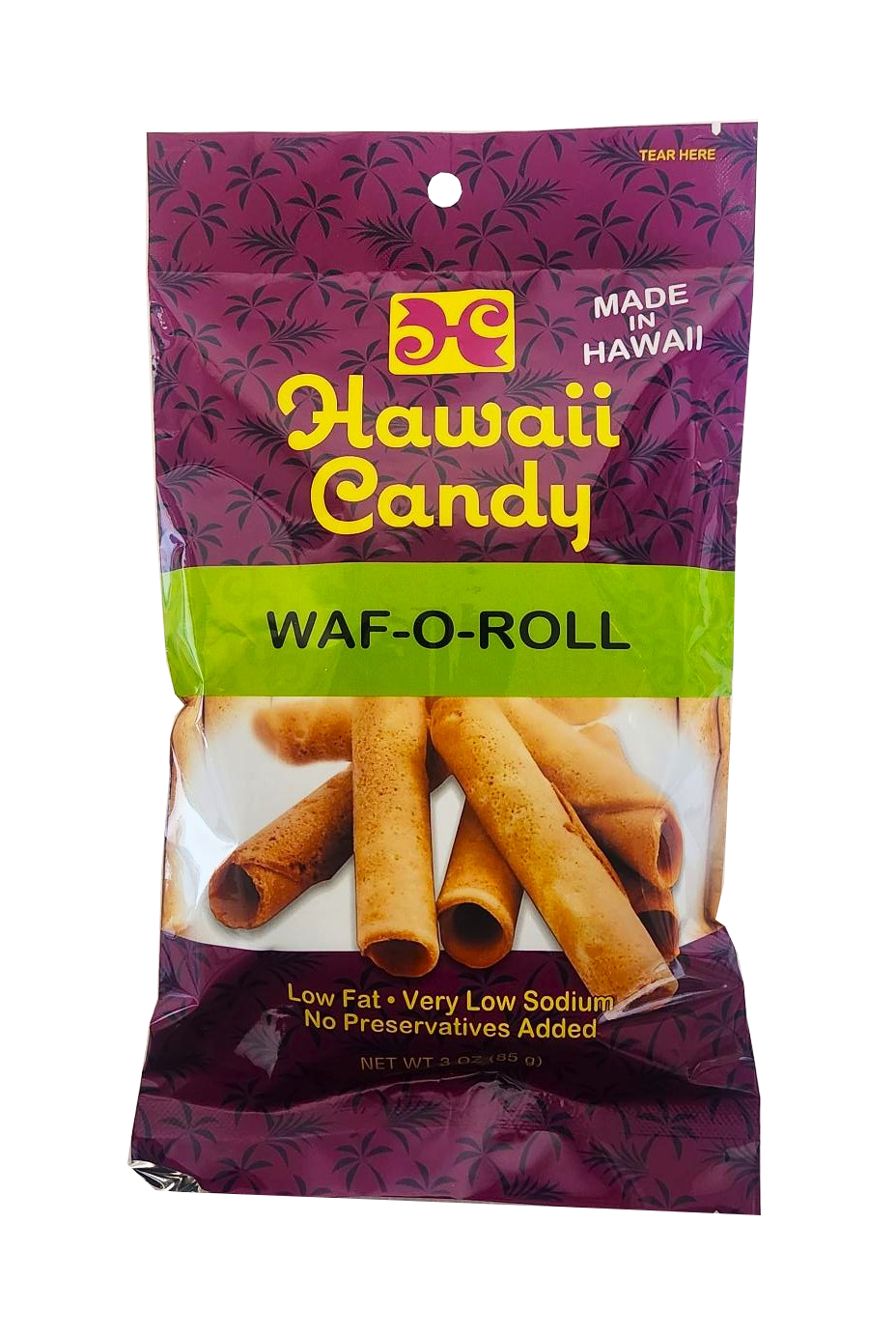 Hawaii Candy Waf-O-Roll 3 oz