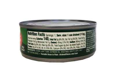 Chicken of the Sea Wild Caught Chunk Light Tuna in Oil 5oz