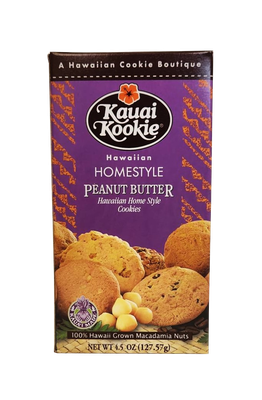 Kauai Kookie Peanut Butter Cookies 4.5oz Kauai Kookie Peanut Butter Cookies 4.5oz